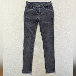 Patagonia Corduroy Pants Women's 26 Gray Organic Cotton